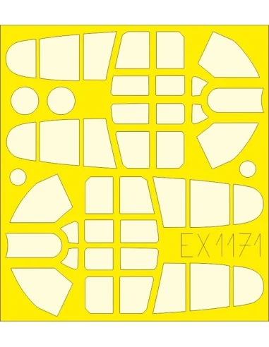 P-40K LööKplus for Eduard, 1/48 - Eduard Accessories 644356