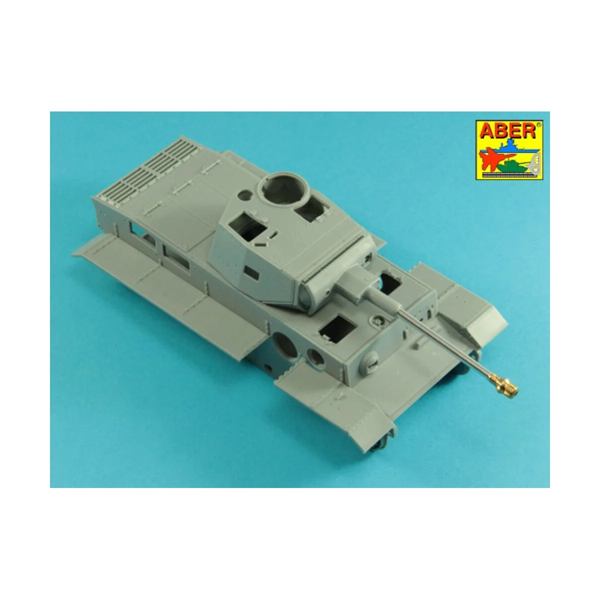 75mm gun barrel with muzzle brake for German Tank Pz.Kpfw. VI Ausf....