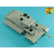 75mm gun barrel with muzzle brake for German Tank Pz.Kpfw. VI Ausf....