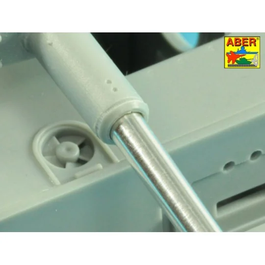 75mm gun barrel with muzzle brake for German Tank Pz.Kpfw. VI Ausf....