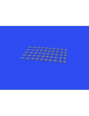 WWII German clamps Type 2 PRINT for, 1/35 - Eduard Accessories 635021