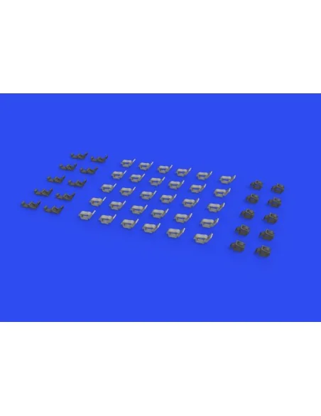 WWII German clamps Type 2 PRINT for, 1/35 - Eduard Accessories 635021