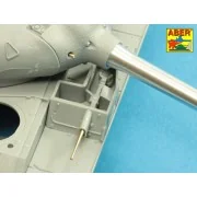 Armament for Soviet T-54-1 Medium Tank 1x100mm D-10T, 3x7, 62 mm SG...