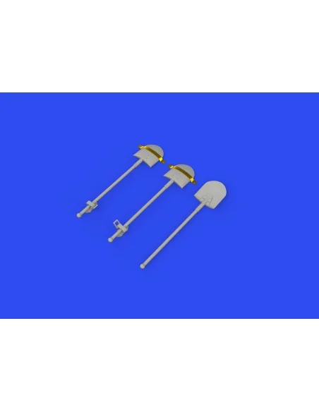 WWII German shovels PRINT, 1/35 - Eduard Accessories 635025