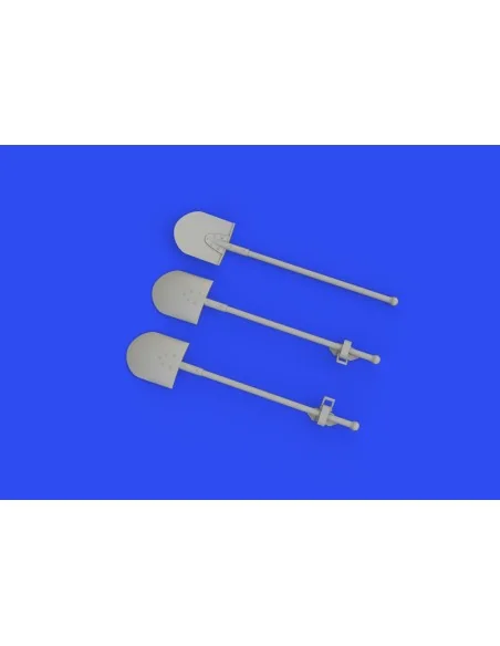 WWII German shovels PRINT, 1/35 - Eduard Accessories 635025