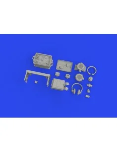 Sd.Kfz. 251/1 Ausf. C radio equipment dark yellow PRINT 1/35 ACADEM...