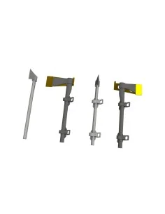 WWII German axe PRINT, 1/48 - Eduard Accessories 635046