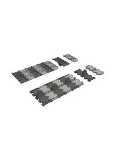 T-34 V pattern tracks PRINT for Tamiya, 1/35 - Eduard Accessories 6...