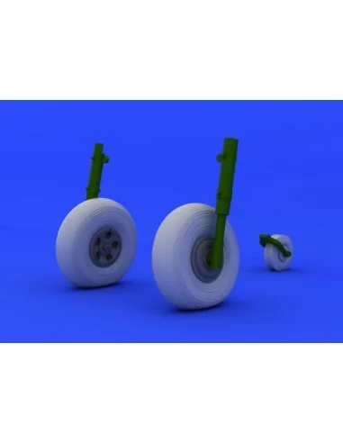 Typhoon wheels for Airfix, 1/24 - Eduard Accessories 624001