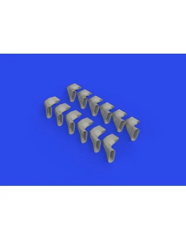 Spitfire Mk.IX exhaust fishtail PRINT 1/24 AIRFIX, 1/24 - Eduard Ac...