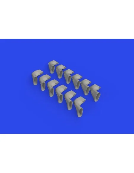 [NO_DESC] Spitfire Mk.IX exhaust fishtail PRINT 1/24 AIRFIX, 1/24 -...