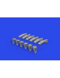 Spitfire Mk.IX exhaust fishtail PRINT 1/24 AIRFIX, 1/24 - Eduard Ac... 2