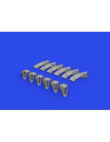 Spitfire Mk.IX exhaust fishtail PRINT 1/24 AIRFIX, 1/24 - Eduard Ac...