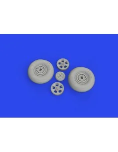 Spitfire Mk.IX wheels 5spoke 1/24 AIRFIX, 1/24 - Eduard Accessories...