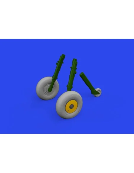 [NO_DESC] Spitfire Mk.IX wheels 5spoke 1/24 AIRFIX, 1/24 - Eduard A...