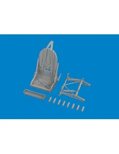 Spitfire Mk.VIII/Mk.IX seat PRINT AIRFIX, 1/24 - Eduard Accessories... 2