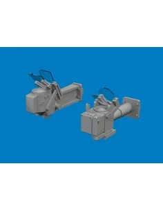 Bf 109G gun sights PRINT for Airfix, 1/24 - Eduard Accessories 624014