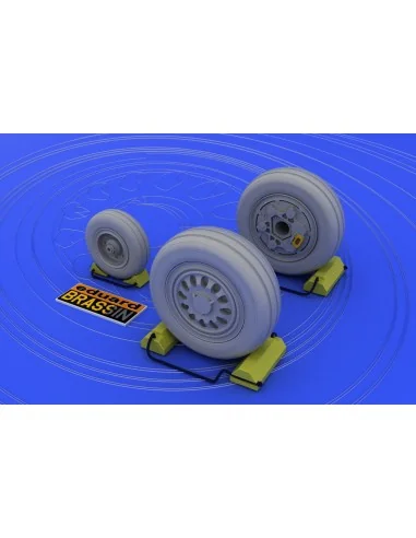 F-16 late wheels (KIN), 1/48 - Eduard Accessories 648011