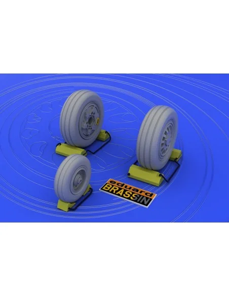 F-16 late wheels (KIN), 1/48 - Eduard Accessories 648011