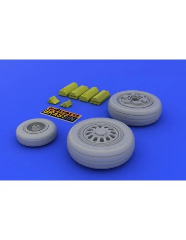 F-16 late wheels (KIN), 1/48 - Eduard Accessories 648011