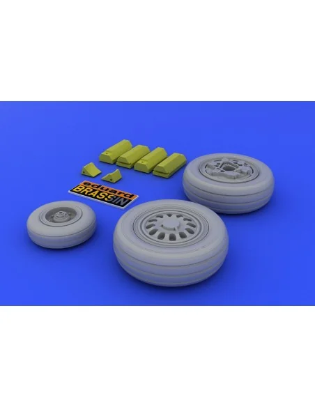 [NO_DESC] F-16 late wheels (KIN), 1/48 - Eduard Accessories 648011