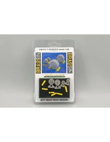 [NO_DESC] F-4C/D/E/F/G wheels (HAS), 1/48 - Eduard Accessories 648012