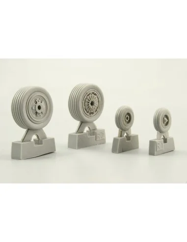 F-4C/D/E/F/G wheels (HAS), 1/48 - Eduard Accessories 648012