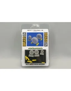 F-22A wheels für Hasegawa, 1/48 - Eduard Accessories 648017