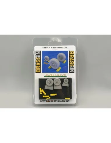 F-22A wheels für Hasegawa, 1/48 - Eduard Accessories 648017