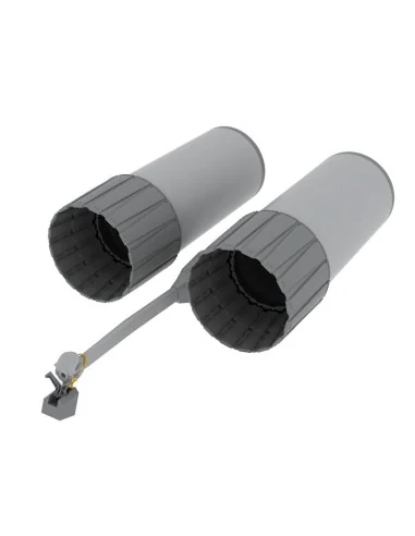 [NO_DESC] F-4 exhaust nozzles late for Hasegawa, 1/48 - Eduard Acce...