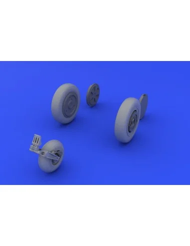 [NO_DESC] MiG-21 wheels for Eduard, 1/48 - Eduard Accessories 648026