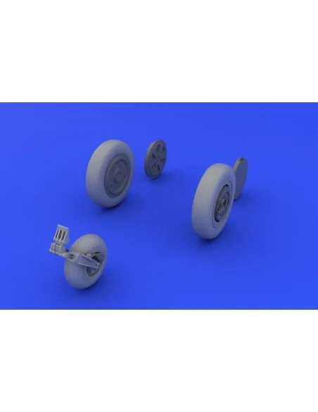 MiG-21 wheels for Eduard, 1/48 - Eduard Accessories 648026