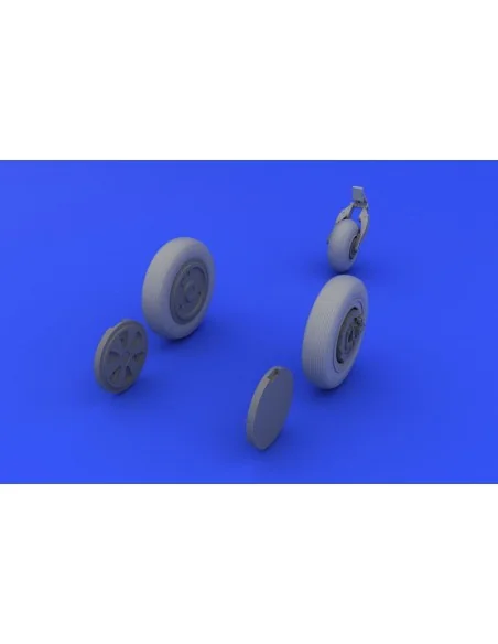 MiG-21 wheels for Eduard, 1/48 - Eduard Accessories 648026
