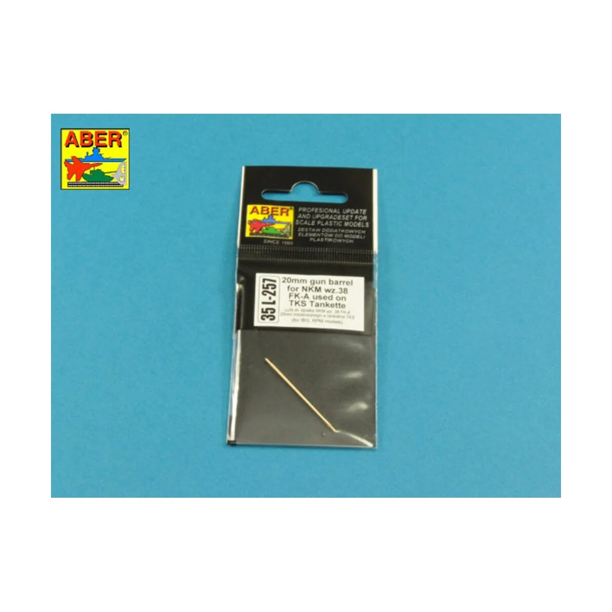 20mm gun barrel for nkm wz.38 FK-A used on TKS Tankette, 1/35 - Abe...