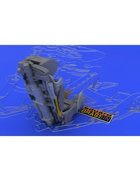 MiG-21 seat late for Eduard, 1/48 - Eduard Accessories 648030