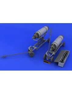 Rocket launcher B-8M1 and loading cart, 1/48 - Eduard Accessories 6...
