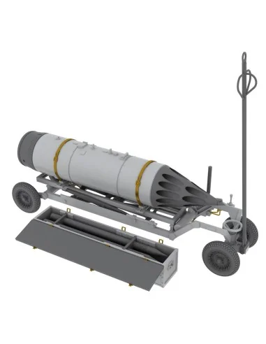 Rocket launcher B-8M1 and loading cart, 1/48 - Eduard Accessories 6...