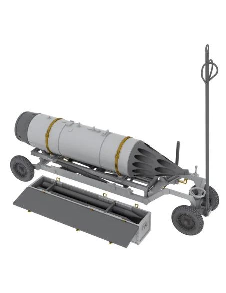 Rocket launcher B-8M1 and loading cart, 1/48 - Eduard Accessories 6...