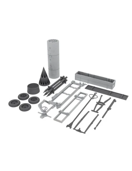 Rocket launcher B-8M1 and loading cart, 1/48 - Eduard Accessories 6...