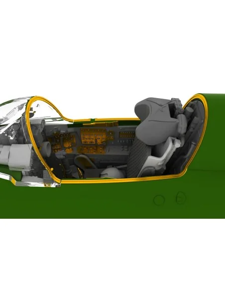 MiG-21 BIS interior for Eduard, 1/48 - Eduard Accessories 648050