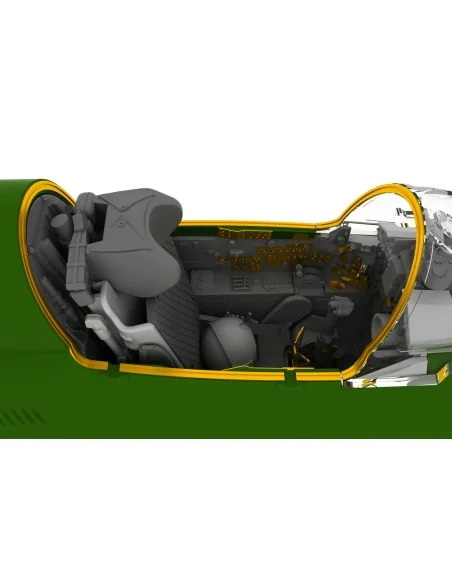 MiG-21 BIS interior for Eduard, 1/48 - Eduard Accessories 648050