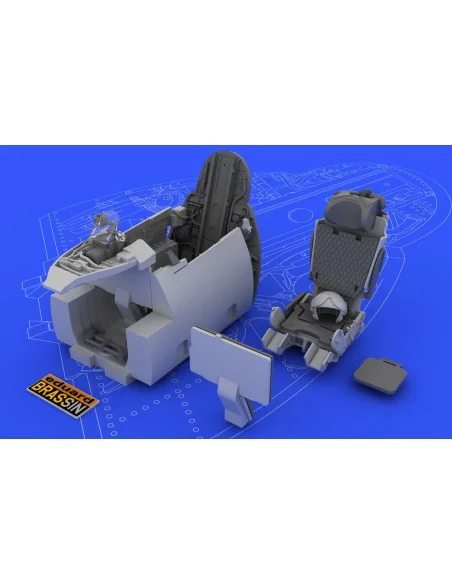 [NO_DESC] MiG-21 BIS interior for Eduard, 1/48 - Eduard Accessories...