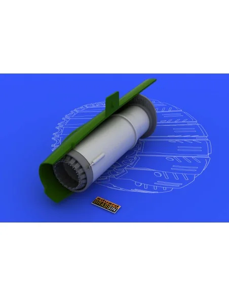MiG-21 BIS exhaust nozzle for Eduard, 1/48 - Eduard Accessories 648051