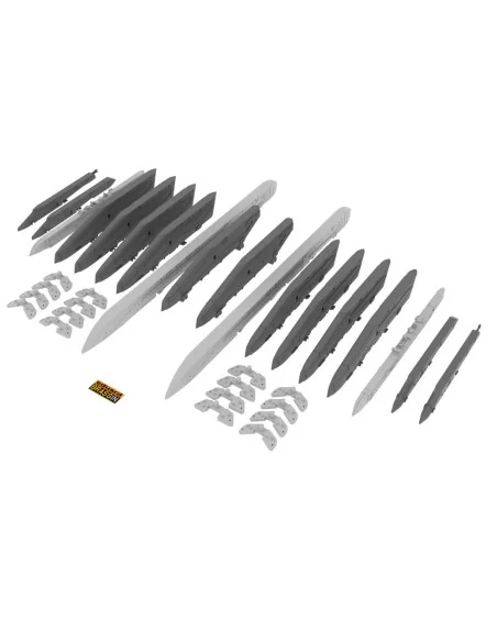 Su-25K wing pylons, 1/48 - Eduard Accessories 648054