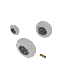 P-61 wheels for Great Wall Hobby, 1/48 - Eduard Accessories 648057 2
