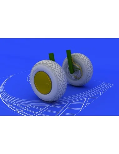 PV-1 Ventura wheels for Revell, 1/48 - Eduard Accessories 648068