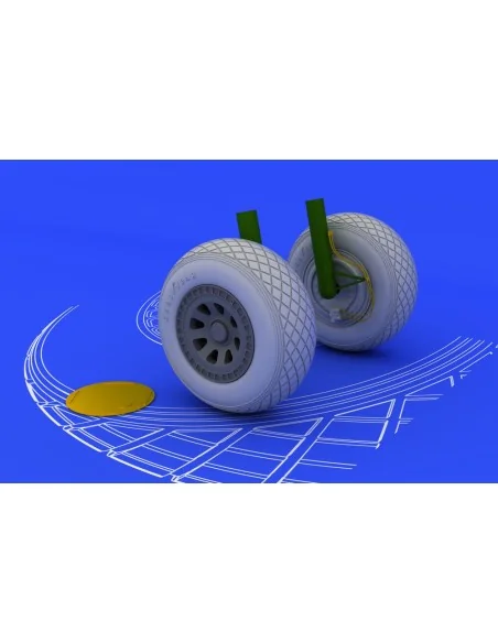 PV-1 Ventura wheels for Revell, 1/48 - Eduard Accessories 648068