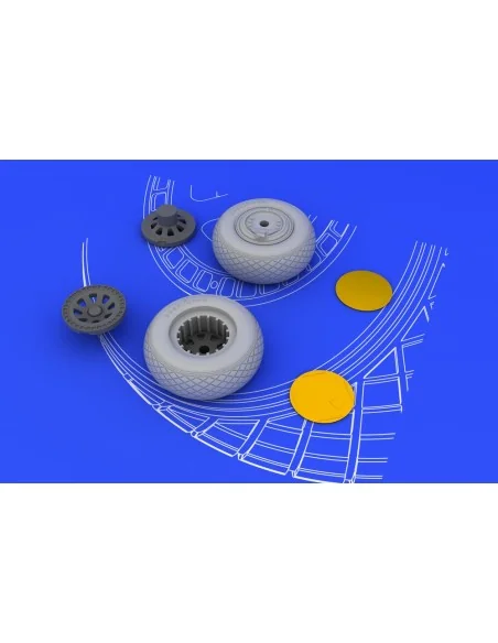 PV-1 Ventura wheels for Revell, 1/48 - Eduard Accessories 648068