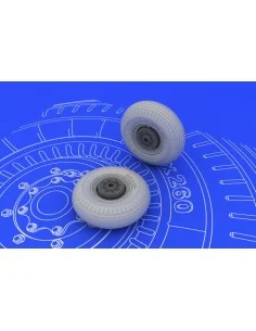 II-2 Shturmovik wheels for Tamiya, 1/48 - Eduard Accessories 648072