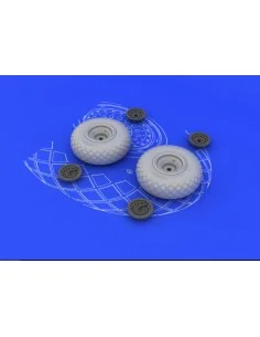 [NO_DESC] B-17 wheels, 1/48 - Eduard Accessories 648078 2